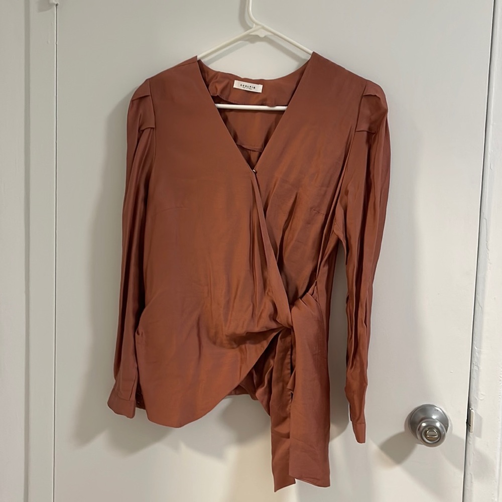 Rose Wrap Blouse
